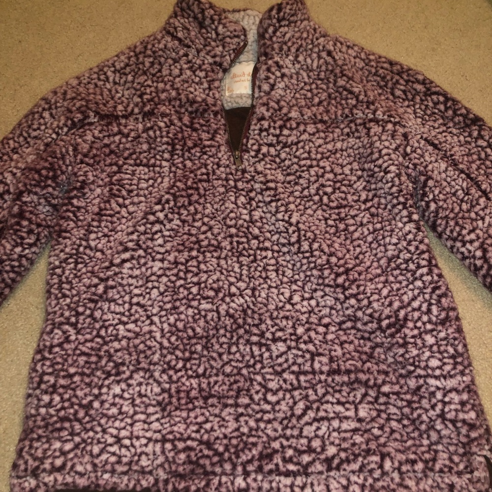 altard state sherpa quarter zip